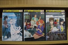 DVD 그 날 본 꽃의 이름을 우리는 아직 모른다. 1~3권 세트(미완) *케이스 없음 발송 렌탈 떨어짐 ZL3646