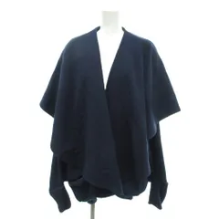 ノーマカマリ NORMAKAMALI ジャケット M 紺 ネイビー Vネック ドルマンスリーブ /HW ■ECA002