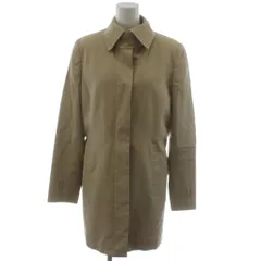 ダックス DAKS トレンチコート ウール 38 ベージュ 無地 レギュラーカラー 長袖 11-241267 /GG ■GY59のサムネイル