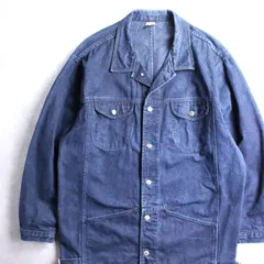 BOSS 90s 濃紺デニム カバーオール ジャケット HIPHOP ストリート アメカジ アメリカ古着 90年代 ヴィンテージ