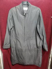 グレー ロング MA-1 ジャケット