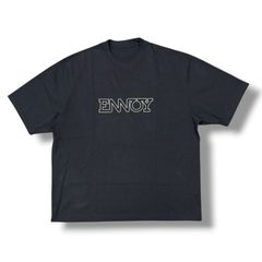 ENNOY エンノイ ブラック Tシャツ Mサイズ - メルカリ