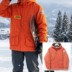 映えるオレンジ【ellesse】エレッセ スノーウエア スキー スノボ ブルゾン ジャンパー 防寒 刺繍ワッペン ゴールドウイン製 キッズ 男の子 女の子 ジュニア 160サイズ レディースS相当 /M44372jQのサムネイル