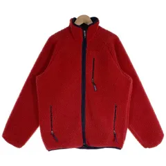 Patagonia パタゴニア Retro Cardigan レトロカーディガン ジップアップ フリース ジャケット レッド 23022 USA製 Size Lのサムネイル