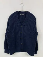 ZARA ザラ カーディガン/ボレロ 9-10 140 ネイビー ウール・ニット ナイロン 無地 ミドル丈 長袖