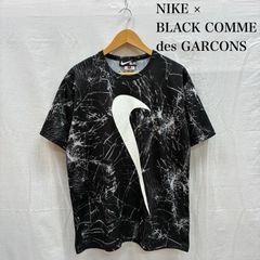希少デザイン】コムデギャルソン ナイキ コラボTシャツ デカロゴ 同色 