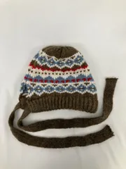 ニットキャップ/ビーニー ブラウン