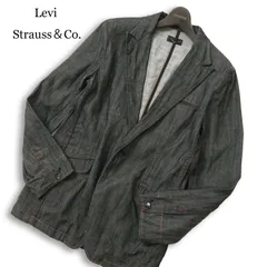 Levi Strauss & Co. Levi's リーバイス 70803-09 通年★ デニム アンコン テーラード ジャケット Sz.L メンズ