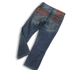 EDWIN エドウィン 03GRF2 USED加工★ 刺繍 デニム パンツ ジーンズ Sz.29 メンズ