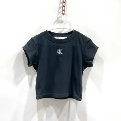 Calvin Klein Jeans(カルヴァンクラインジーンズ) レディース クロップド半袖Tシャツ XS 中古 ヴィンテージ