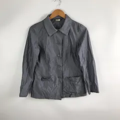 フランス製 agnes b. シャツジャケット レディース 38 グレー 3391202604020014