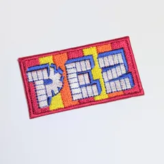 送料無料！ ★刺繍アイロンワッペン★【 PEZ（ ペッツ ）】 〚アメリカン雑貨 アメトイ〛