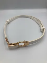 ベルト ホワイト 合成皮革/人工皮革