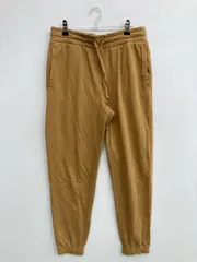 GAP ギャップ スウェットパンツ S ブラウン 無地 スタンダード ハイウエスト ウエストゴム・紐