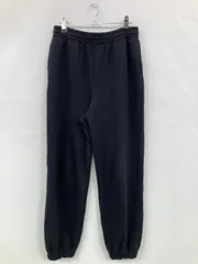 UNIQLO ユニクロ スウェットパンツ M ブラック 無地 スタンダード ハイウエスト ウエストゴム・紐