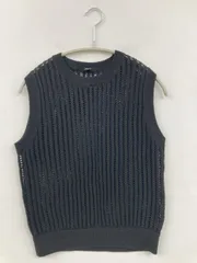 UNIQLO ユニクロ ベスト L ブラック 無地