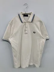 FRED PERRY フレッドペリー ポロシャツ 38 アイボリー