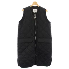 バブアー Barbour UNITED ARROWS別注 キルティングジレ ベスト ジップアップ 8 黒 ブラック 2102338 /TK ■ECA003