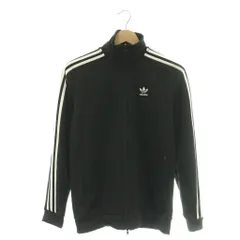 アディダス adidas トラックトップ ジャケット ジャージ XS 黒 ブラック 白 ホワイト /SS ■OS ■GY62