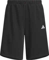 アディダス adidas スリーストライプス レギュラーフィット ダブルニットショーツ ショートパンツ レディース 女性 ルームウェア レギュラーフィット サイドポケット トレーニング  JVP34 JW9785 ブラック/ブラック