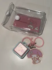 サンリオ マイメロディ キーキャップ キーボード キーホルダー + シナモロール キーホルダー(贈呈)