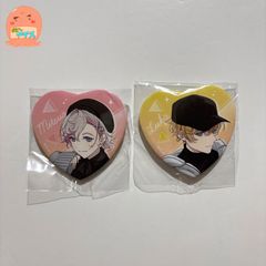 第五人格 マリオンクレープ 缶バッジ 庭師 機械技師 identityV 第五人格 庭師 機械技師 マリオンクレープ コラボ缶バッジ