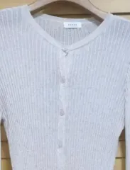 通販 レディース オートミール ベージュ ゴージ カーディガン