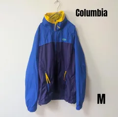 Columbia　コロンビア ナイロンジャケット M マウンテンパーカー ブルー パープル アウトドア
