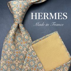 ✨良品✨HERMES エルメス ネクタイ H柄 クモ 刺繍 ナロータイ - メルカリ
