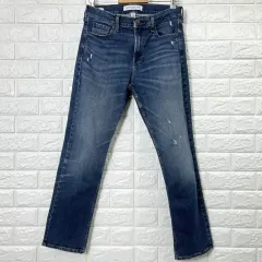 Calvin Klein Jeans メンズ インディゴ ストレート デニムパンツ 32