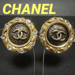 極美品✨ CHANEL シャネル イヤリング ココマーク ゴールド 2061 
