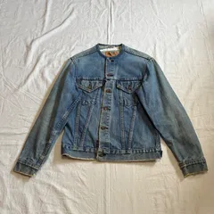 70s〜 Levis リーバイス 70505 デニムジャケット 4th bigE? ブルー ボロ