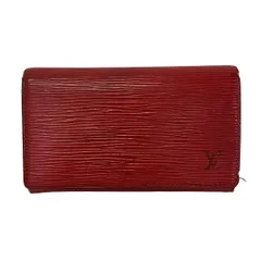 LOUIS VUITTON(ルイヴィトン) 2つ折り財布 エピ ポルトモネビエトレゾール M63507 カスティリアンレッド レザー