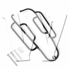 オートバイ 燃料タンク ラック ブラケット BMW R18 R 18 クラシック 2020-2024 タンク手すり荷物ラックパネルブラケット クロームメッキ シルバー パーツ カスタムのサムネイル