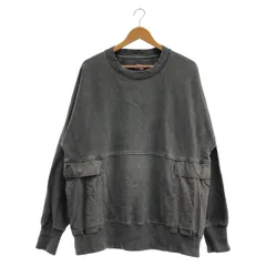 【中古】THE NORTH FACE Purple Label クルーネックトレーナー サイズL 黒 汚れあり[91]