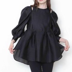 極美品✨【Bibiy. 】ビビィ完売品 JOSEPHINE TOP Black - メルカリ