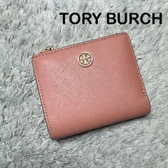 TORY BURCH トリーバーチ 二つ折り財布 レザー ゴールドロゴ