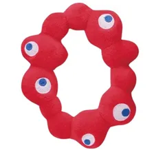 ミャクミャク カバンに付けられるぬいぐるみ プライズ 約12? (EXPO 2025 ロゴマーク)Y