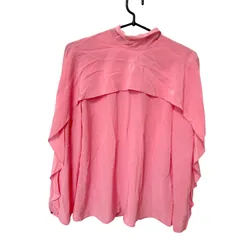 【美品】REDValentino レッド・ヴァレンティノ レディース トップス ブラウス ピンク 38サイズ シルク100% J1のサムネイル
