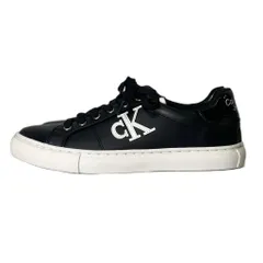 カルバンクライン CALVIN KLEIN Calysse ローカットスニーカーシューズ ロゴ 7M 24.0cm ブラック ホワイトのサムネイル