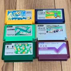 スーパーマリオブラザーズ３など　など任天堂６本セット　ファミコン　箱説なし