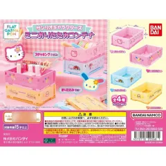 サンリオ ミニ 折り畳み コンテナ フォールディングボックス 在庫整理 ガチャ シュガーバニーズ