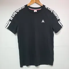 95 ルコックスポルティフ ブラック 半袖 Tシャツ