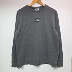 105 THE NORTH FACE ザノースフェイス ボックス ロゴ スウェット グレー XL