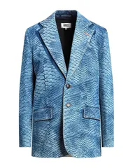 マルタンマルジェラ メンズ アウター ジャケット・ブルゾン MM6 MAISON MARGIELA テーラードジャケット Blue ブルーのサムネイル
