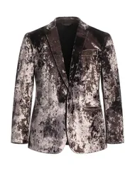 メッサジェリエ メンズ アウター ジャケット・ブルゾン MESSAGERIE テーラードジャケット Dark Brown ブラウン