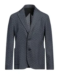 ミッソーニ メンズ アウター ジャケット・ブルゾン MISSONI ブレザー Blue Gray グレーのサムネイル