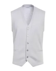 グランサッソ メンズ アウター カーディガン GRAN SASSO カーディガン Light Gray グレーのサムネイル