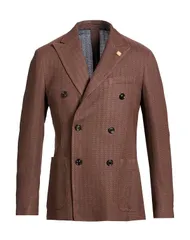 ラルディーニ メンズ アウター ジャケット・ブルゾン LARDINI テーラードジャケット Chocolate Brown ブラウンのサムネイル