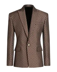バルマン メンズ アウター ジャケット・ブルゾン BALMAIN テーラードジャケット Brown ブラウンのサムネイル